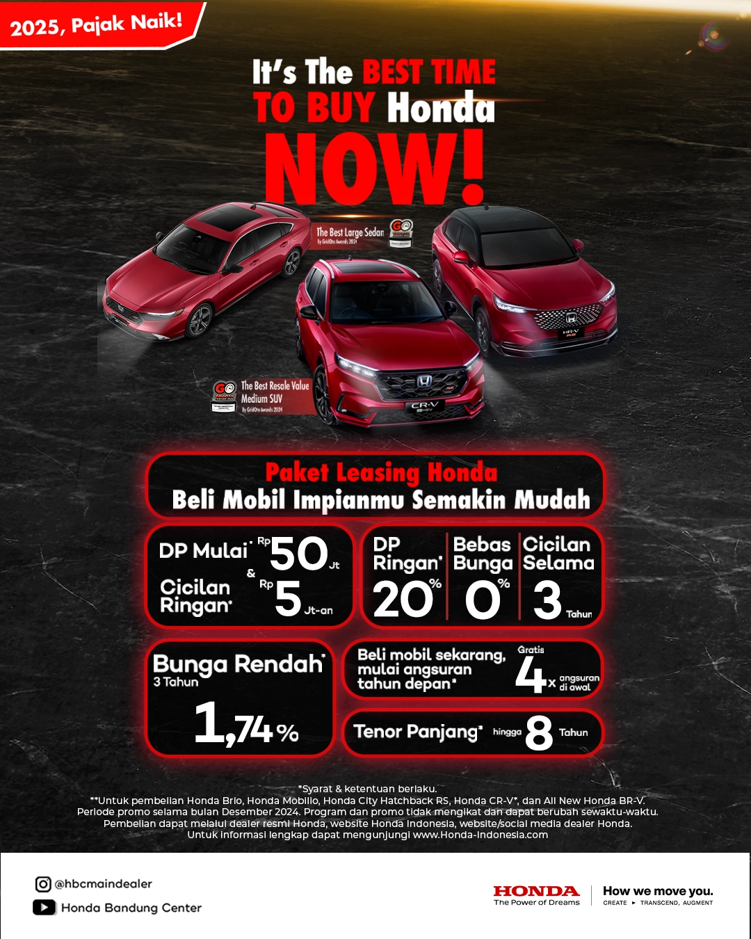 It’s The Best Time To Buy Honda Now!